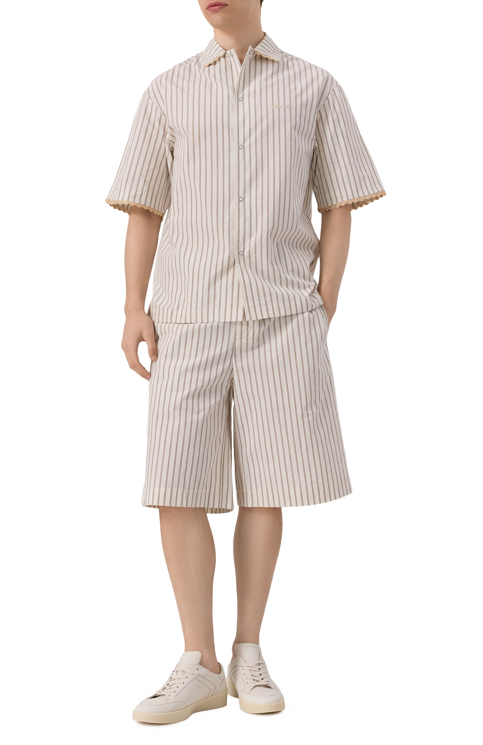 Хлопковые шорты NANUSHKA, арт. NM25SSST10205, фото 2