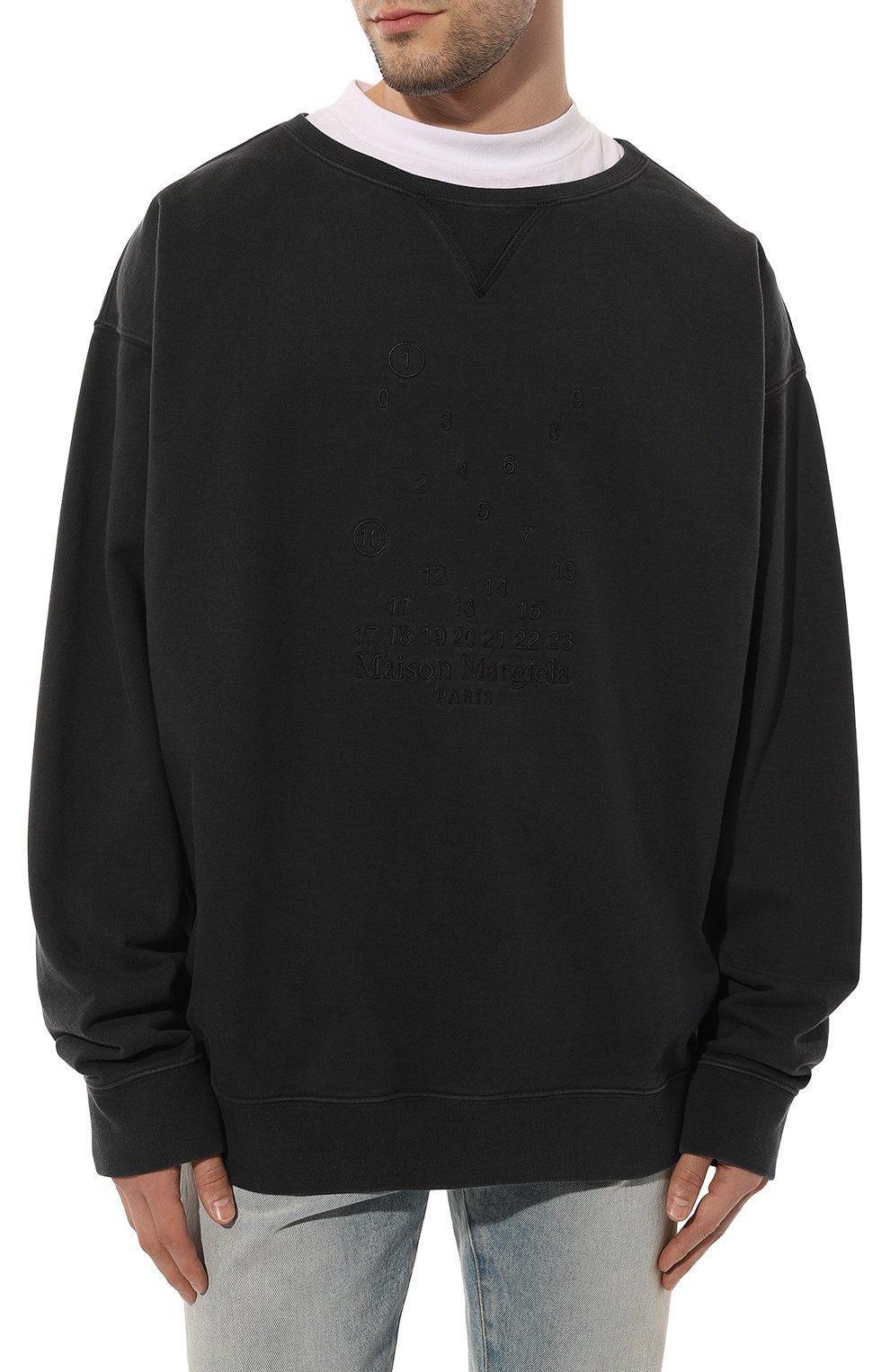 Хлопковый свитшот MAISON MARGIELA, арт. S50GU0208/S25520, фото 3