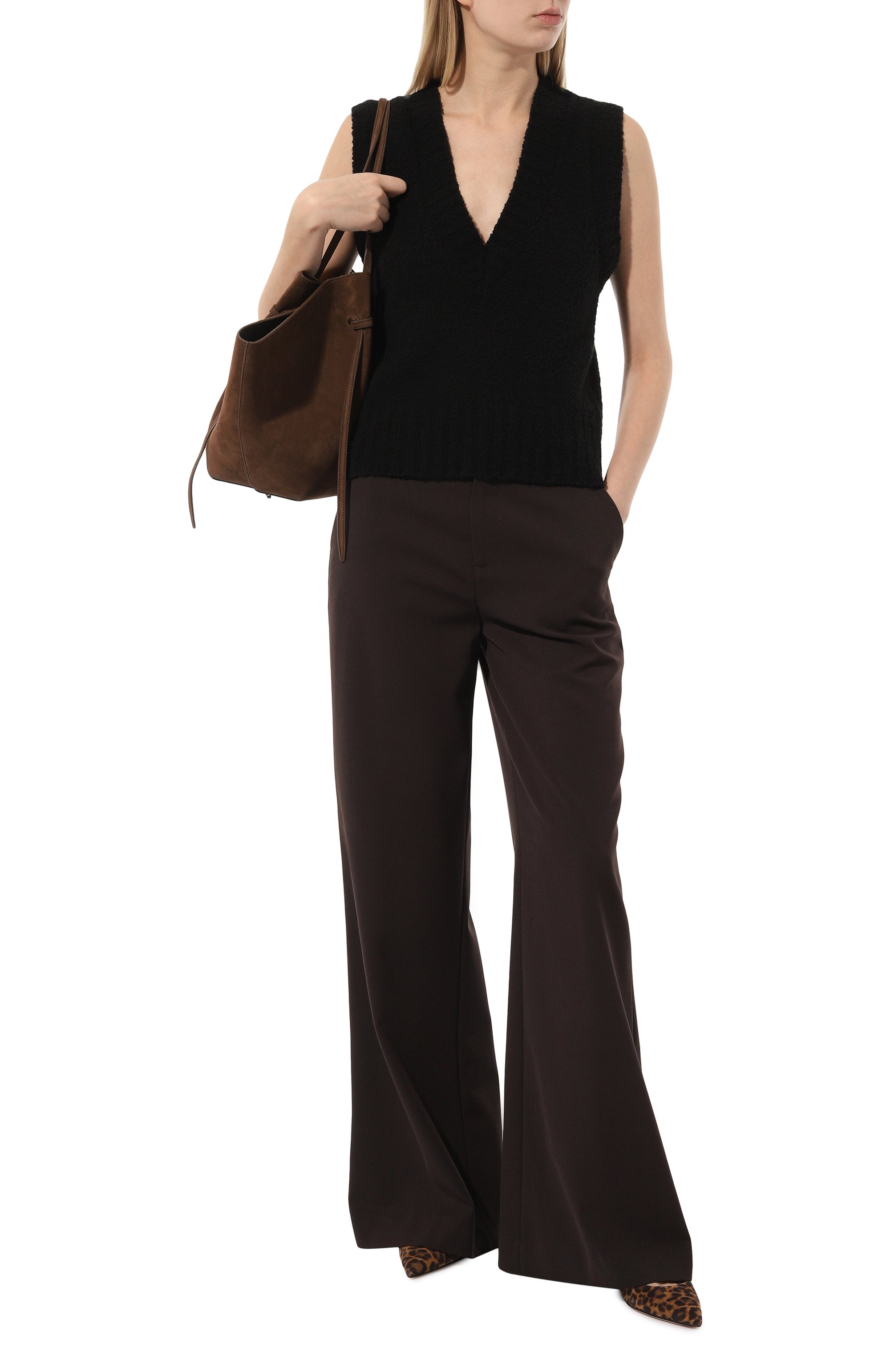 Замшевые балетки ascent GIANVITO ROSSI, арт. G95352.05CU0.CMDALLP, фото 2