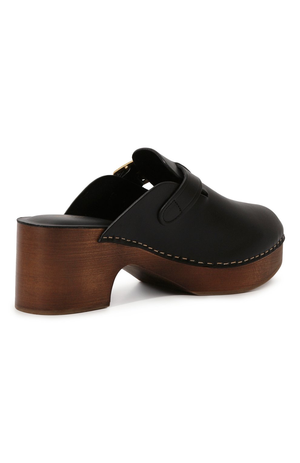 Кожаные сабо GOLDEN GOOSE DELUXE BRAND, арт. GWF00689.F005501, фото 5