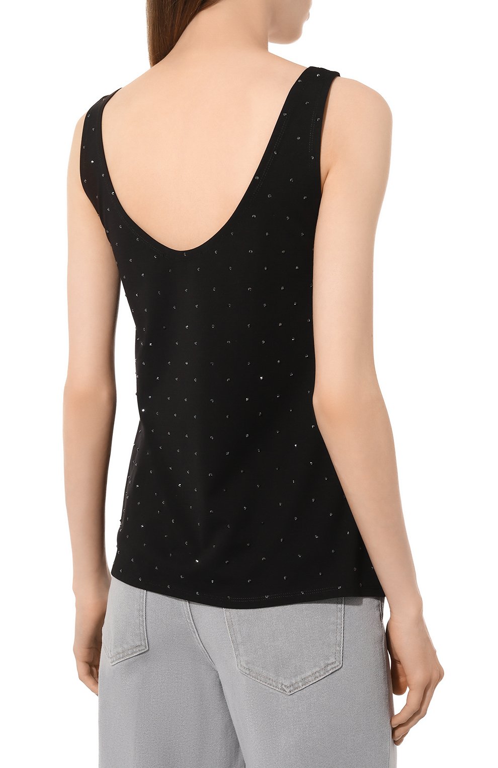 Топ с отделкой стразами FLASHIN, арт. SS24MRC, фото 4