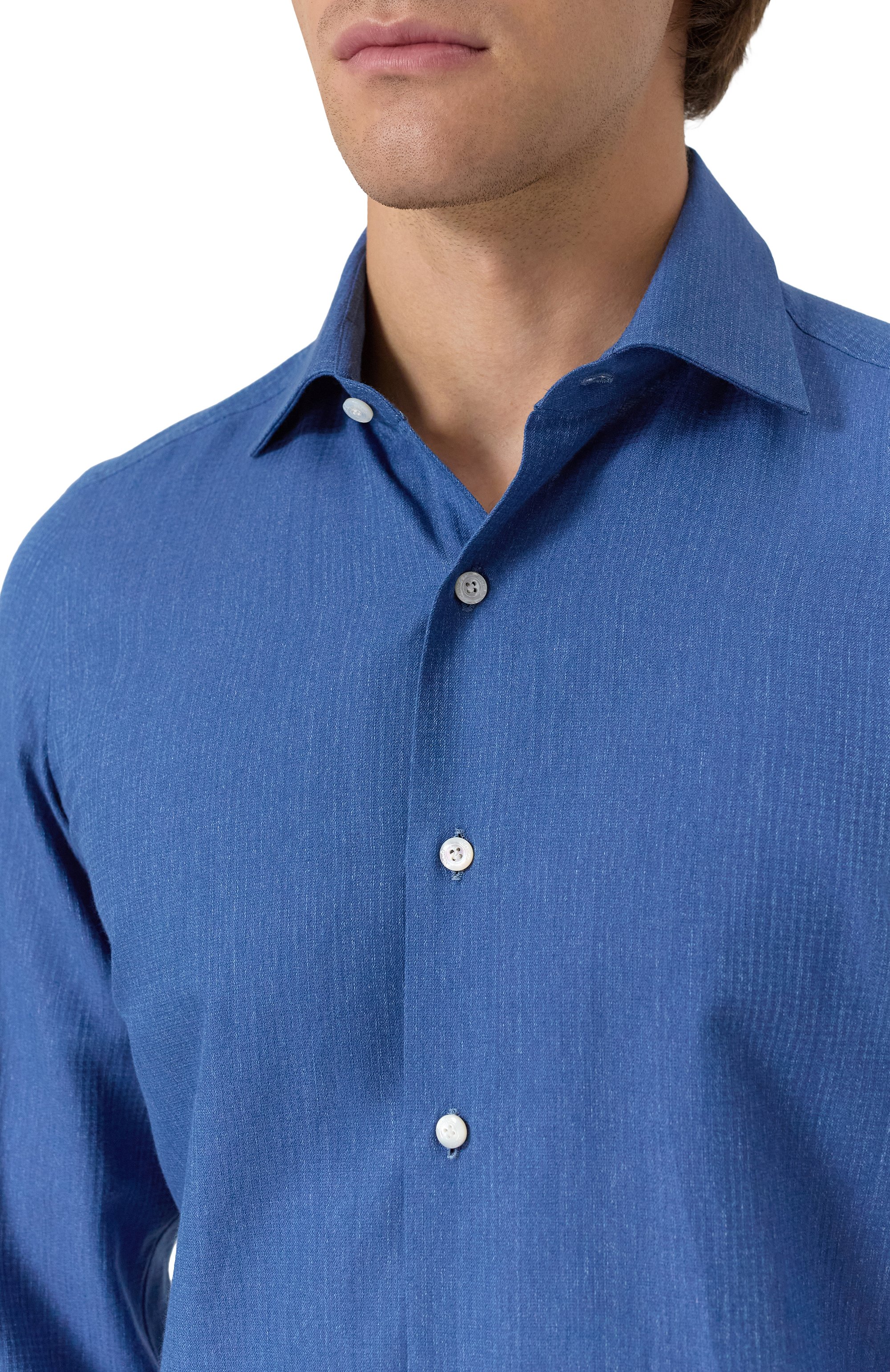 Сорочка из хлопка и кашемира FINAMORE 1925, арт. NAP0LI/A5030, фото 5