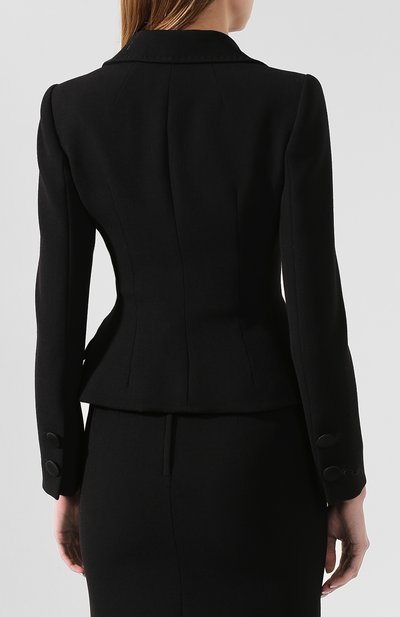 Жакет DOLCE & GABBANA черного цвета по цене 275000 руб., арт. F28RLT/FURF0, фото 4 Жакет DOLCE & GABBANA, арт. F28RLT/FURF0, фото 4