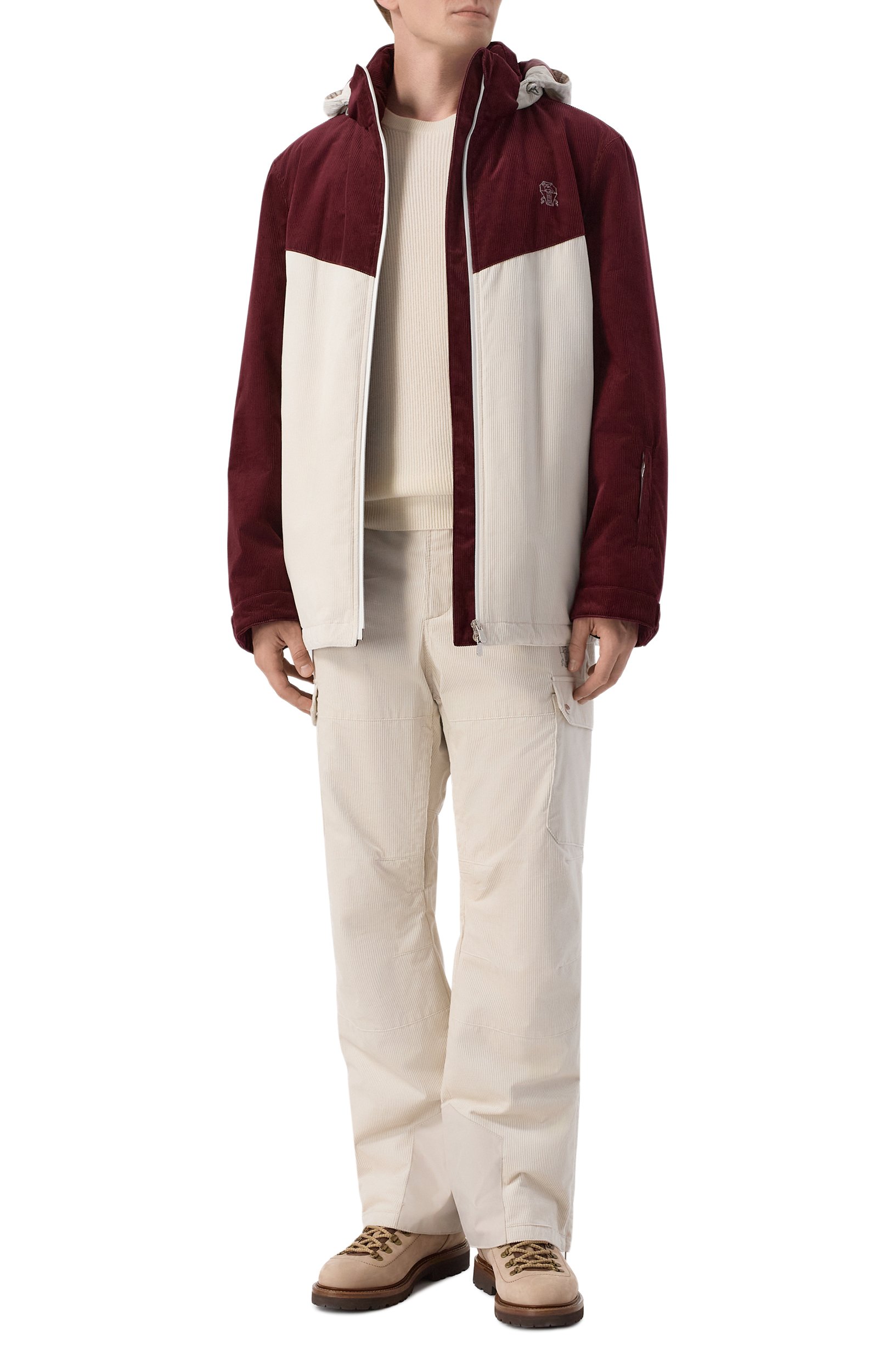 Вельветовые брюки-карго BRUNELLO CUCINELLI, арт. MM431KP05, фото 2