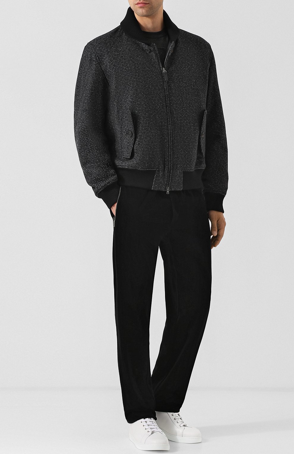 Высокие кожаные кеды на молнии с внутренней меховой отделкой GIANVITO ROSSI, арт. S20391.M1WHT.B0XBIAN, фото 2