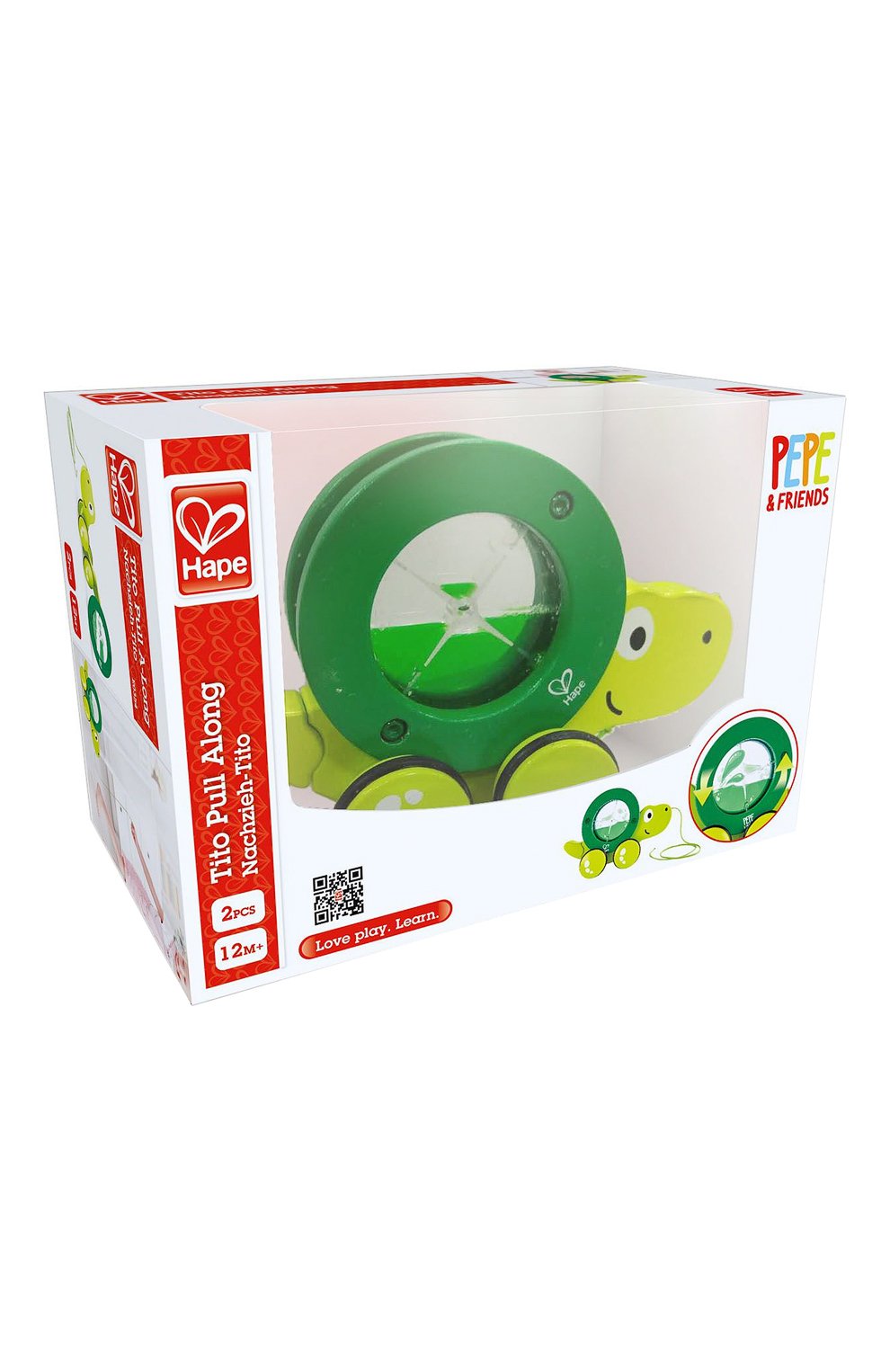 Игрушка-каталка тито HAPE, арт. E0354_HP, фото 3