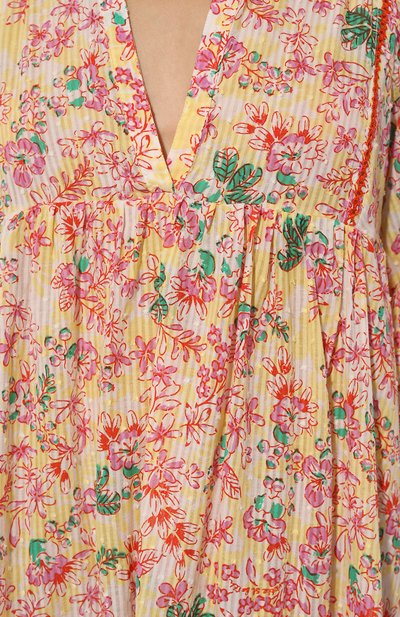 Хлопковое платье POUPETTE ST BARTH, арт. W4RH24N0SYY, фото 5