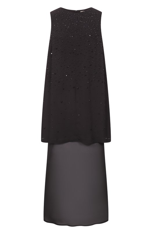 Шелковое платье Albus Lumen AL.RT26.DRESS08_SET Чёрный AL.RT26.DRESS08_SET
