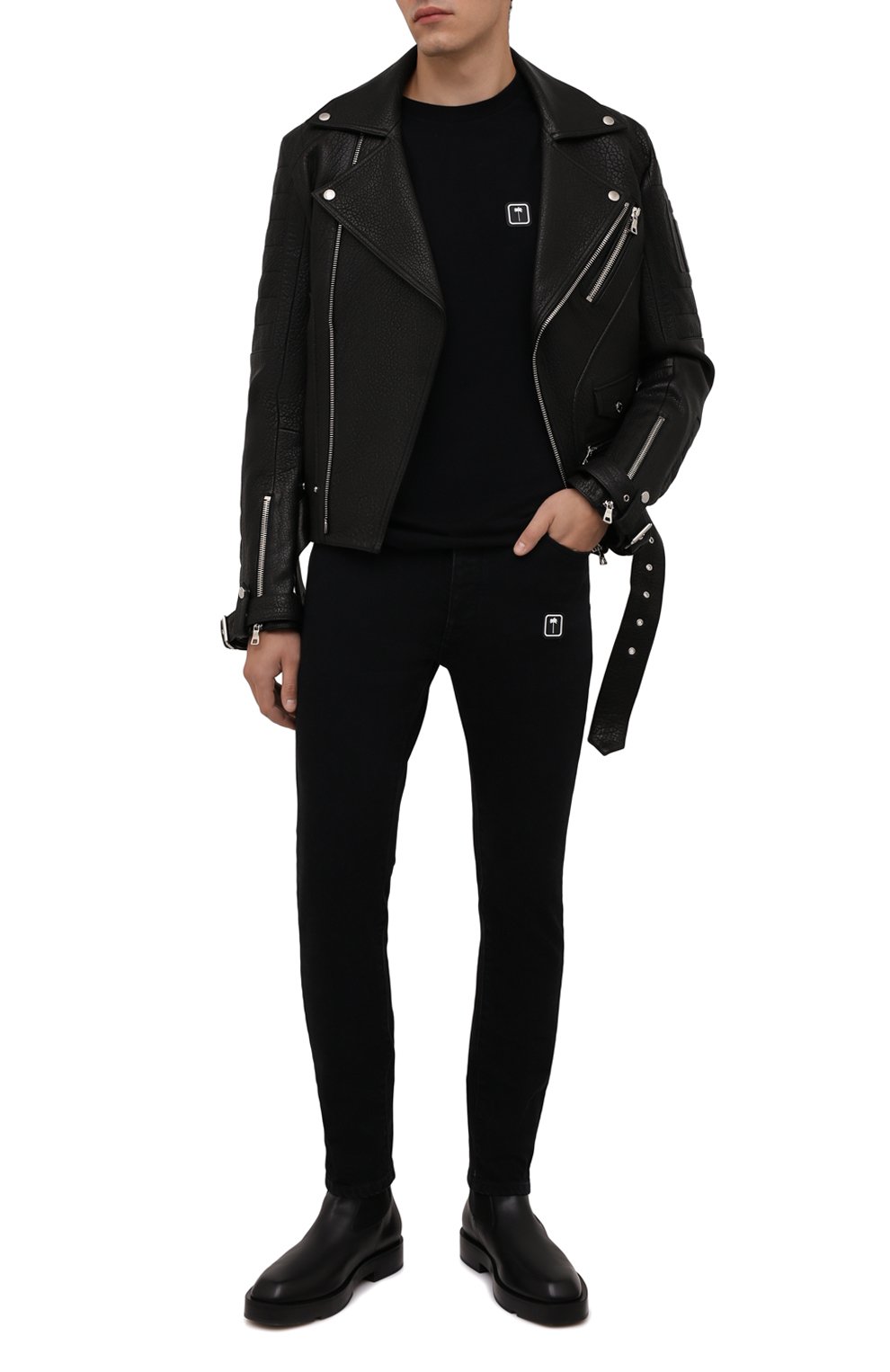 Джинсы PALM ANGELS, арт. PMYA012F21DEN0031001, фото 2