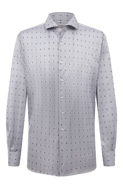 Хлопковая рубашка CANALI, арт. L756/GN02876/3XL-6XL, фото 1