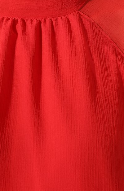 Платье KENZO красного цвета по цене 49950 руб., арт. FA52R01495AR, фото 5 Платье KENZO, арт. FA52R01495AR, фото 5