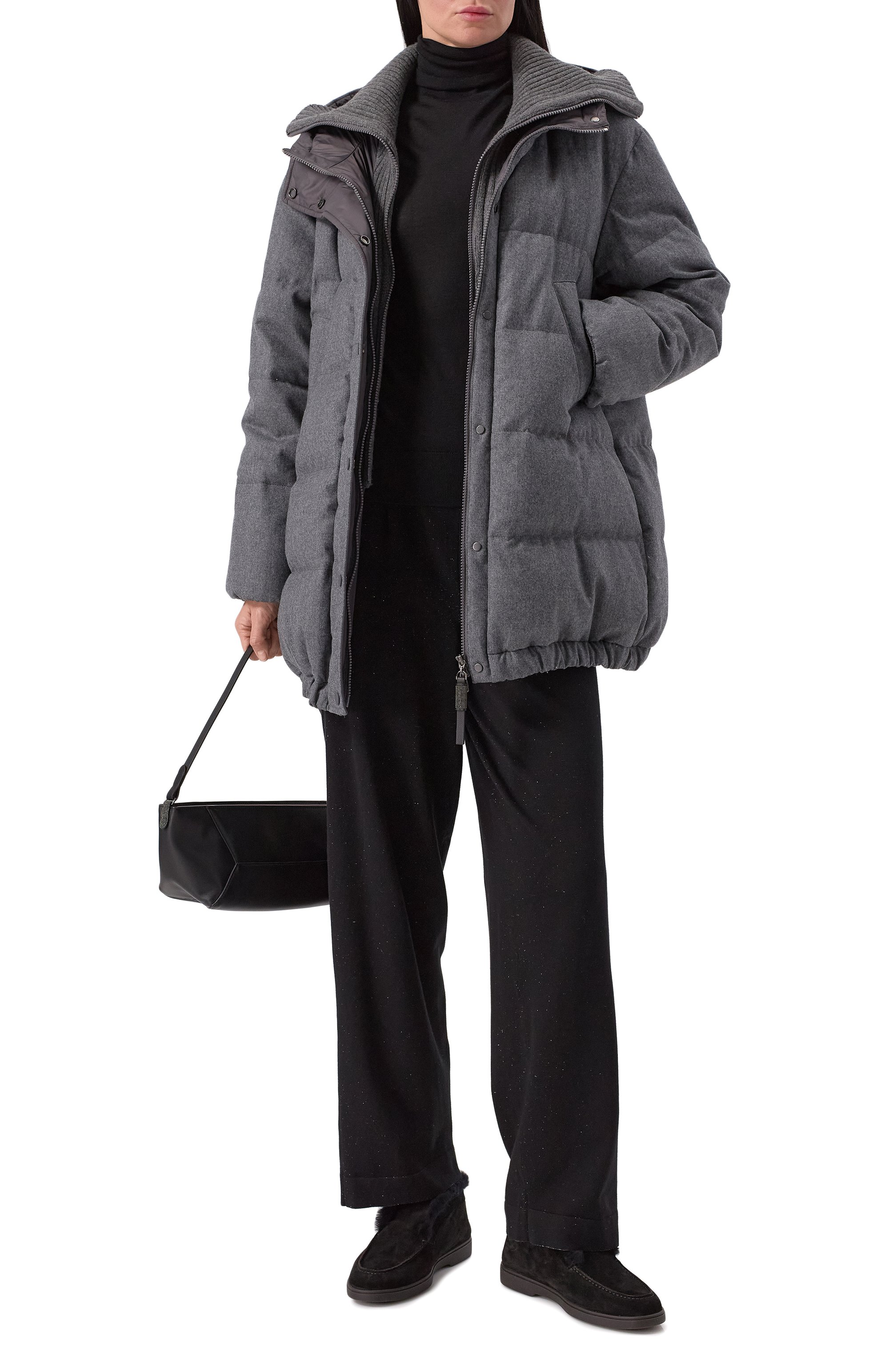 Замшевые ботинки SANTONI, арт. WUYG58457NERAPFR, фото 2