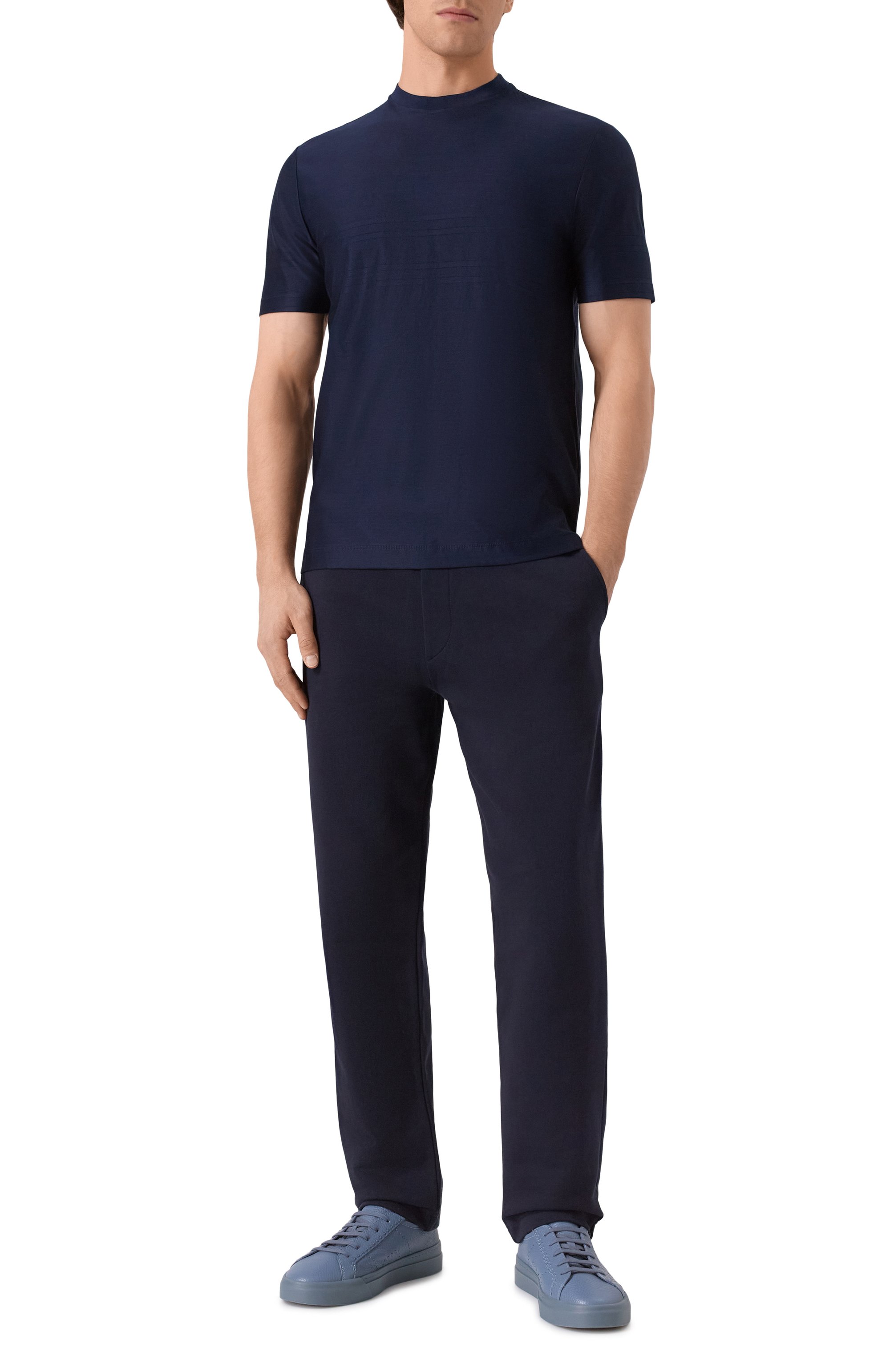 Хлопковая футболка CANALI, арт. T0806P/MJ02242, фото 2