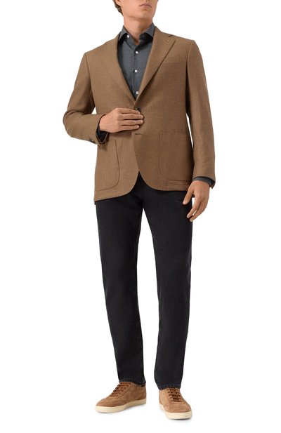 Пиджак из шерсти и кашемира SARTORIA LATORRE, арт. EF74/UG0505, фото 3
