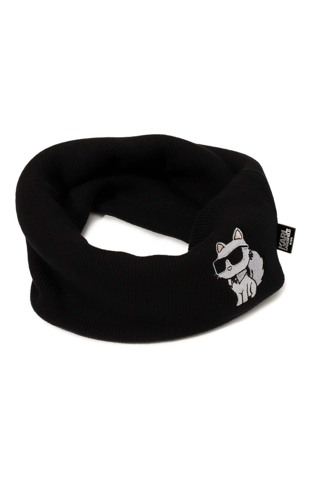 Комплект из шапки и шарфа-снуда KARL LAGERFELD KIDS, арт. Z30326, фото 5