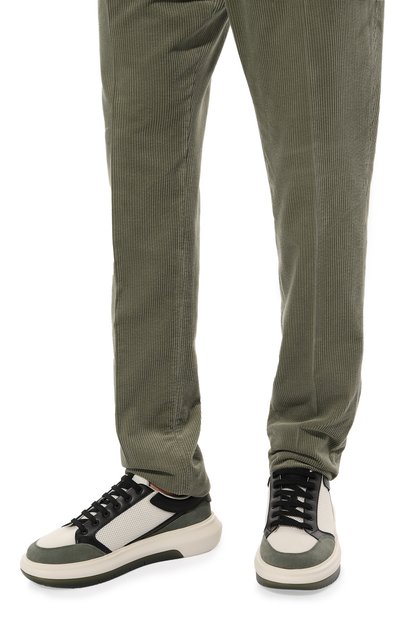 Комбинированные кеды EMPORIO ARMANI, арт. X4X633/XN885, фото 3