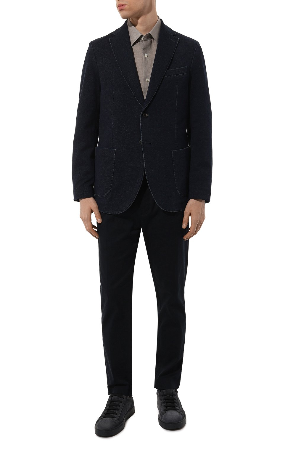 Хлопковый пиджак CIRCOLO 1901, арт. CN4500, фото 2