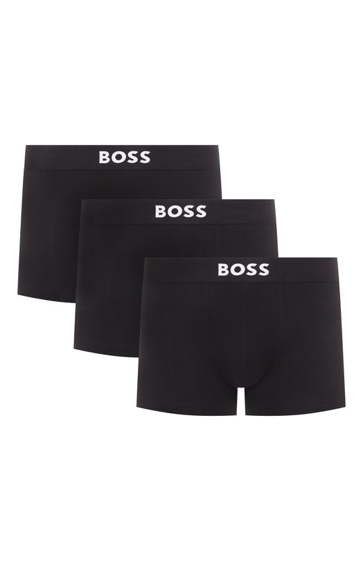 Комплект из трех боксеров BOSS 50544263 Чёрный 50544263