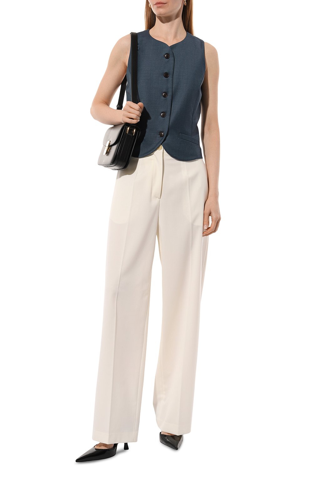 Шерстяной жилет LESYANEBO, арт. SS24/H-411/Zig, фото 2