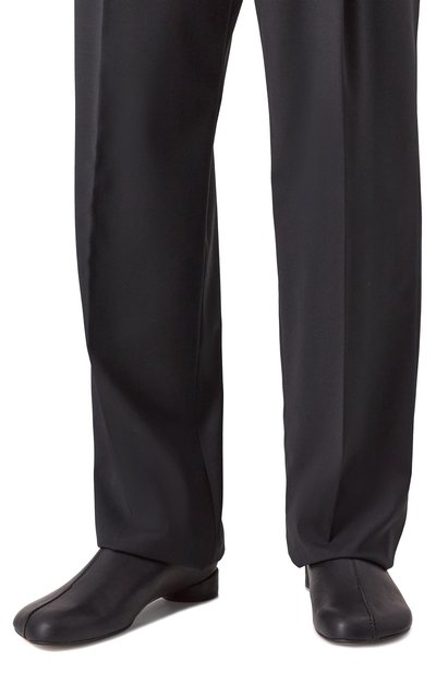 Кожаные сабо MM6, арт. SH1WX0003/P5000, фото 3