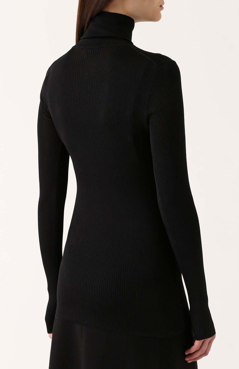 Шелковая водолазка фактурной вязки TOM FORD, арт. MAK652/YAX037, фото 4