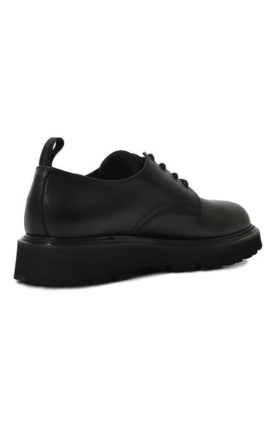 Кожаные дерби WOOLRICH черного цвета по цене 39950 руб., арт. WFM232.070.1110, фото 5 Кожаные дерби WOOLRICH, арт. WFM232.070.1110, фото 5