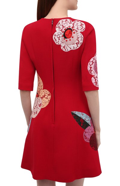 Шерстяное платье DOLCE & GABBANA, арт. F6P4ZZ/FU2TZ, фото 4