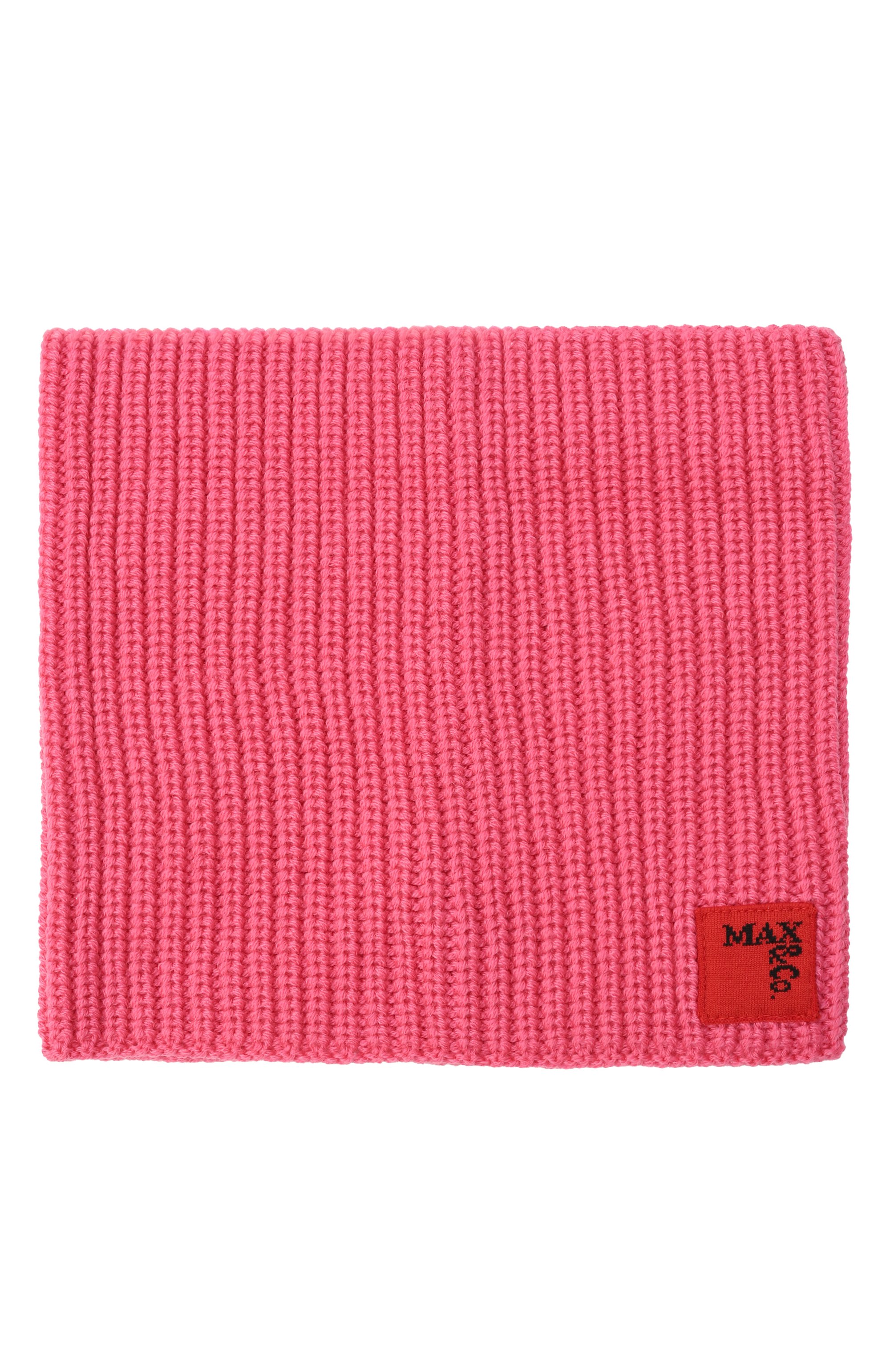 Шарф-снуд MAX&CO розового цвета по цене 5205 руб., арт. MX0244-MX048, фото 3 Шарф-снуд MAX&CO, арт. MX0244-MX048, фото 3