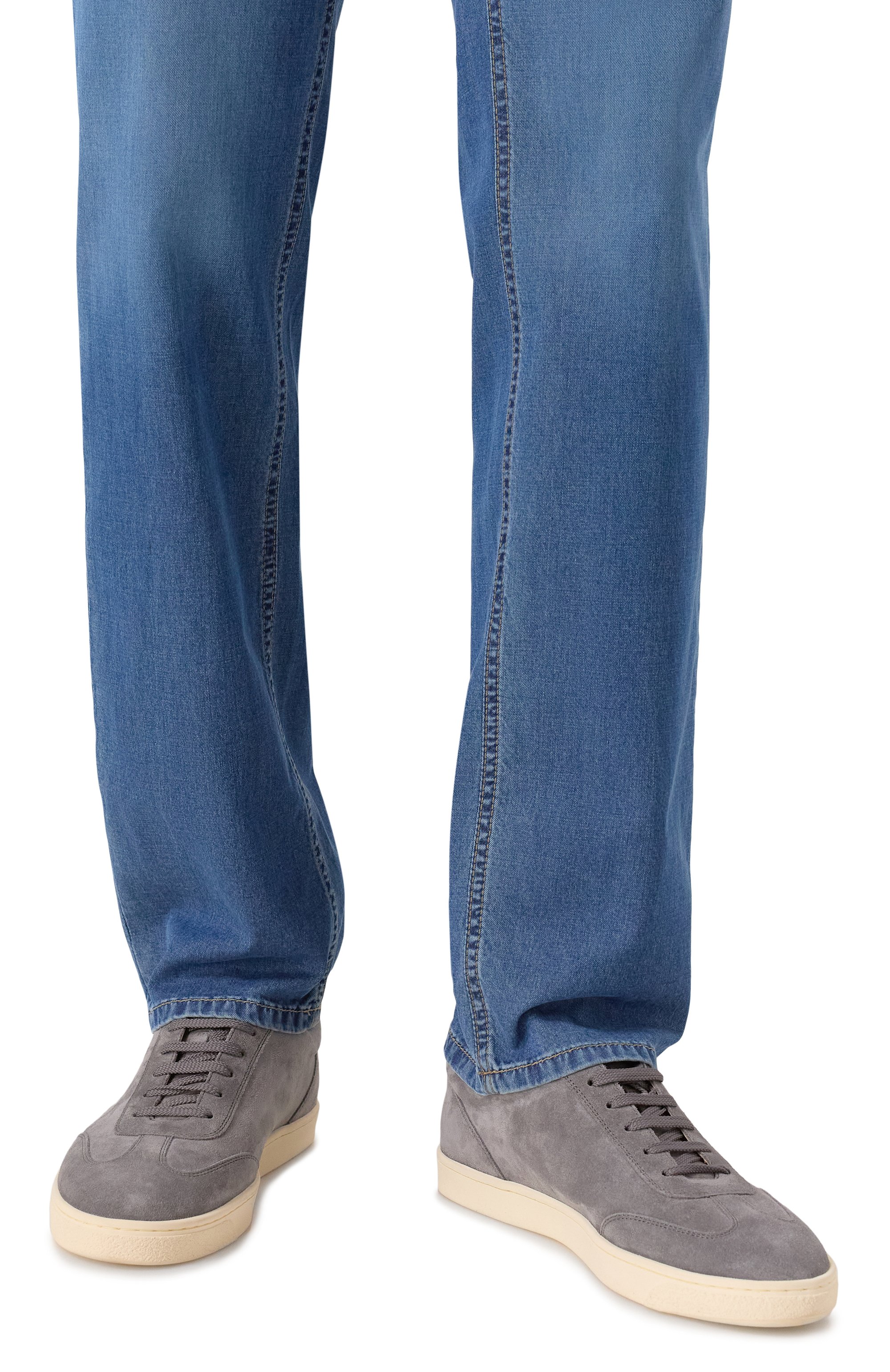 Замшевые кеды BRUNELLO CUCINELLI, арт. MZUSILN311, фото 3