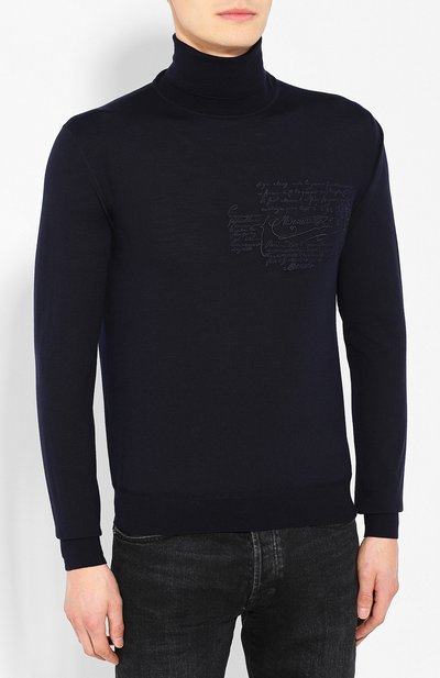 Шерстяная водолазка BERLUTI, арт. R16KHL70-001, фото 3