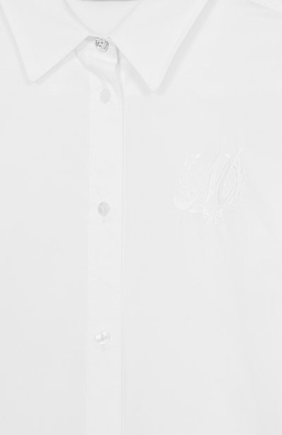 Хлопковая рубашка MONNALISA, арт. 18FIZZ, фото 3