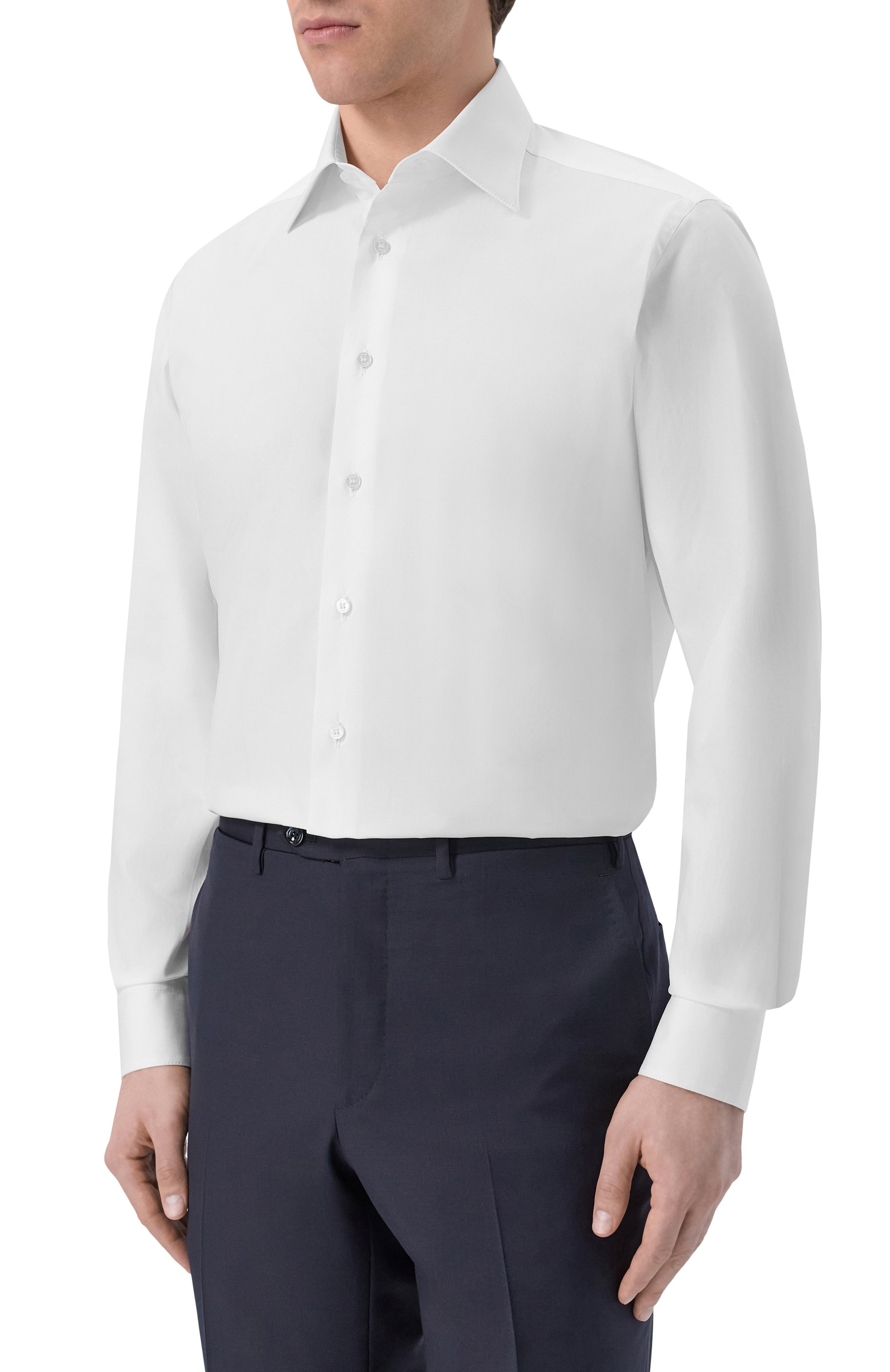 Хлопковая сорочка ZILLI, арт. CLAAM1M010046401U_001, фото 3