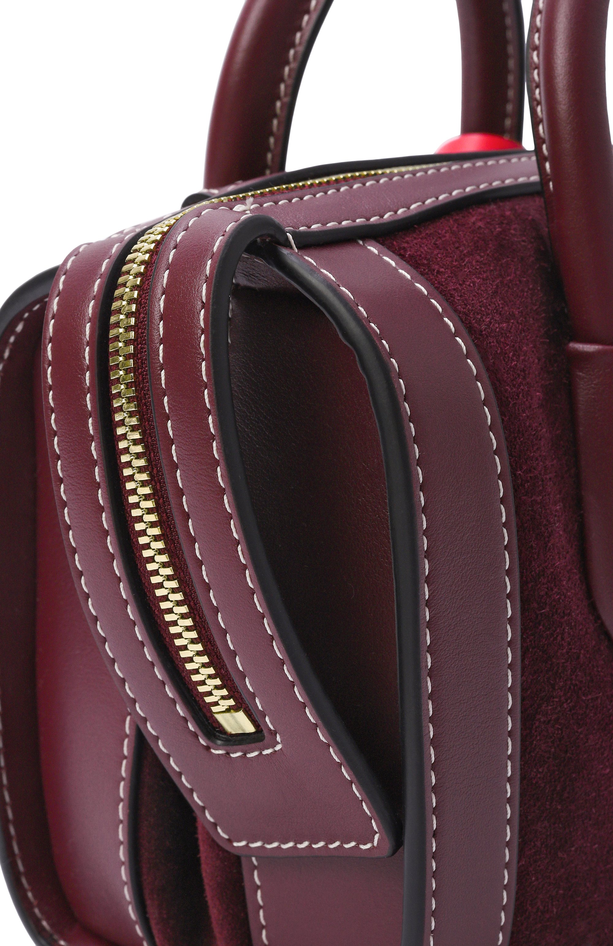Сумка bcbg mini LANCEL бордового цвета по цене 81950 руб., арт. A13692, фото 6 Сумка bcbg mini LANCEL, арт. A13692, фото 6