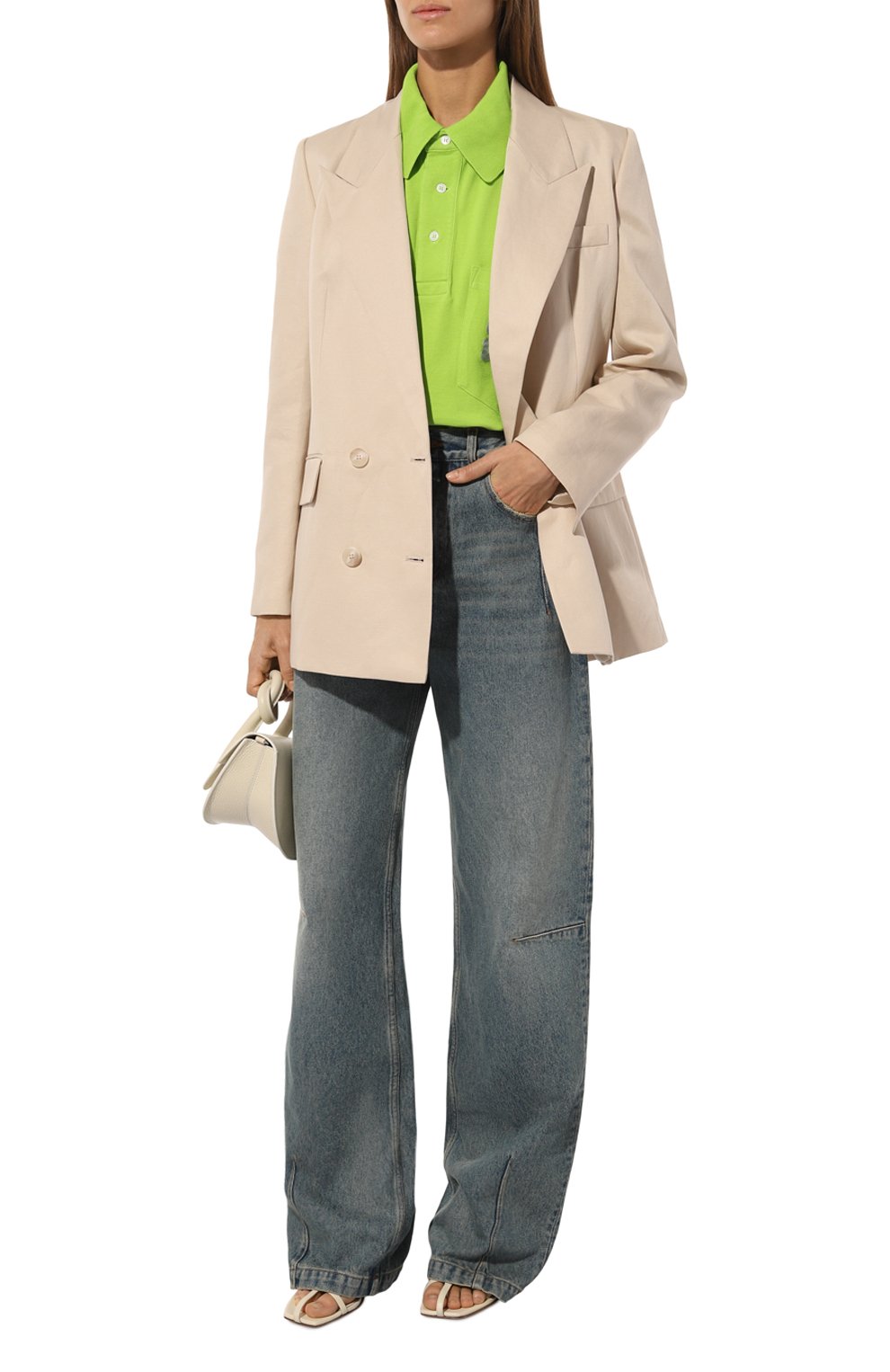 Хлопковое поло ACNE STUDIOS, арт. FN-MN-TSHI000425, фото 2