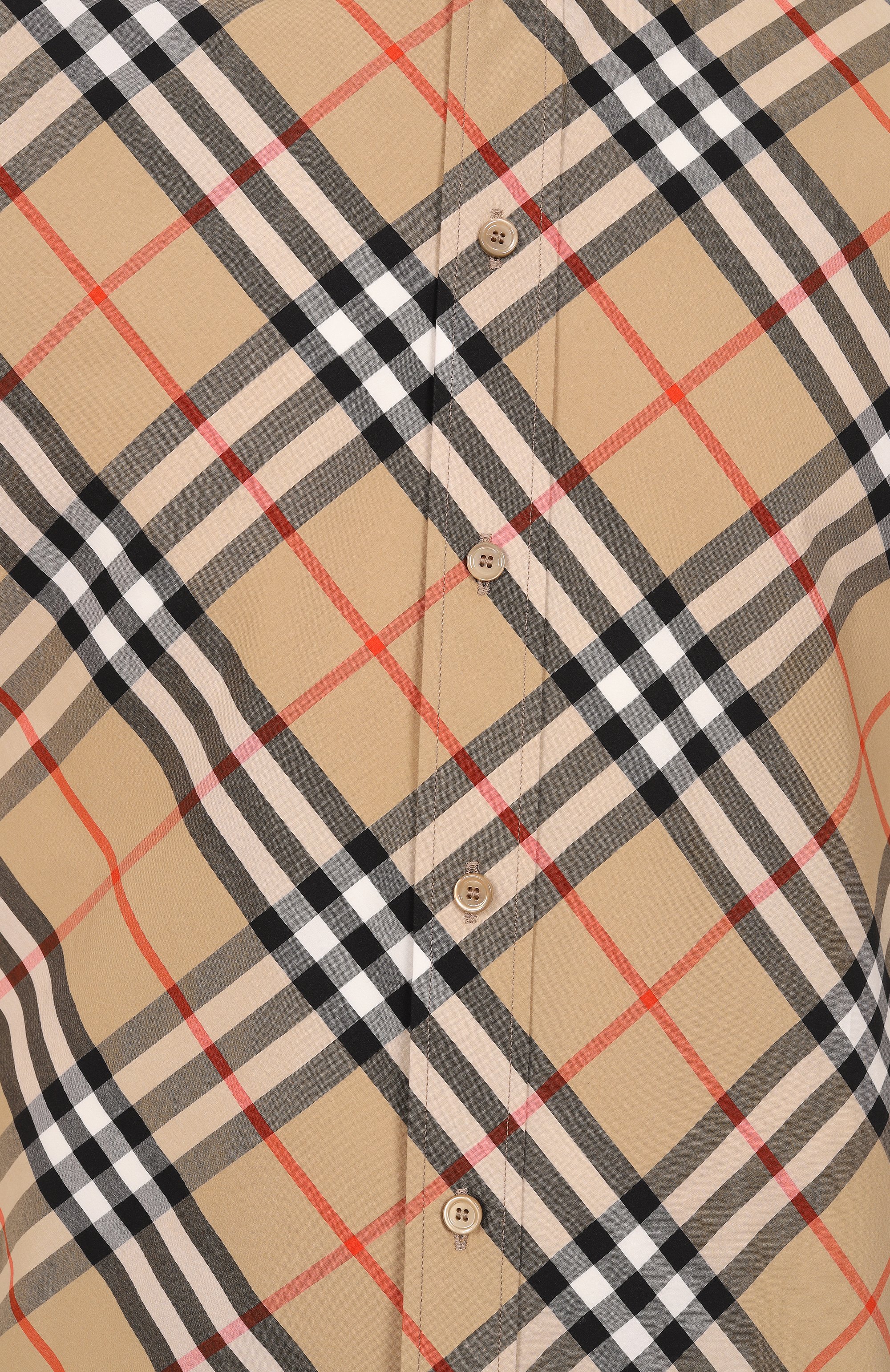 Хлопковая рубашка BURBERRY, арт. 8087637, фото 6