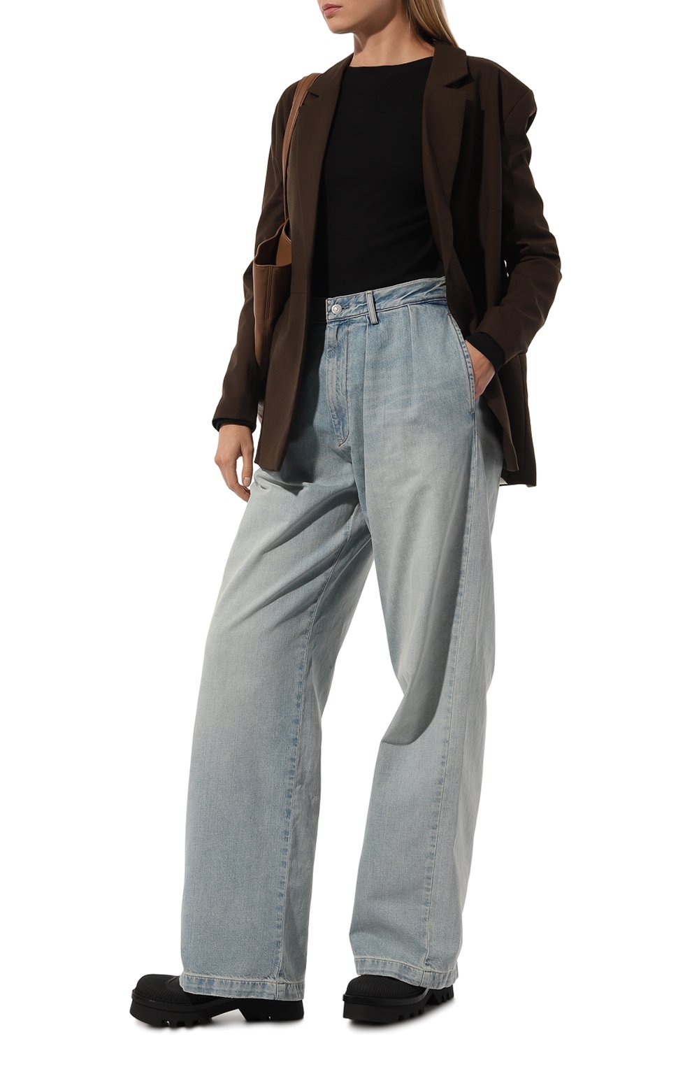 Полусапоги raina CHLOÉ черного цвета по цене 55900 руб., арт. CHC23A904FP, фото 2 Полусапоги raina CHLOÉ, арт. CHC23A904FP, фото 2