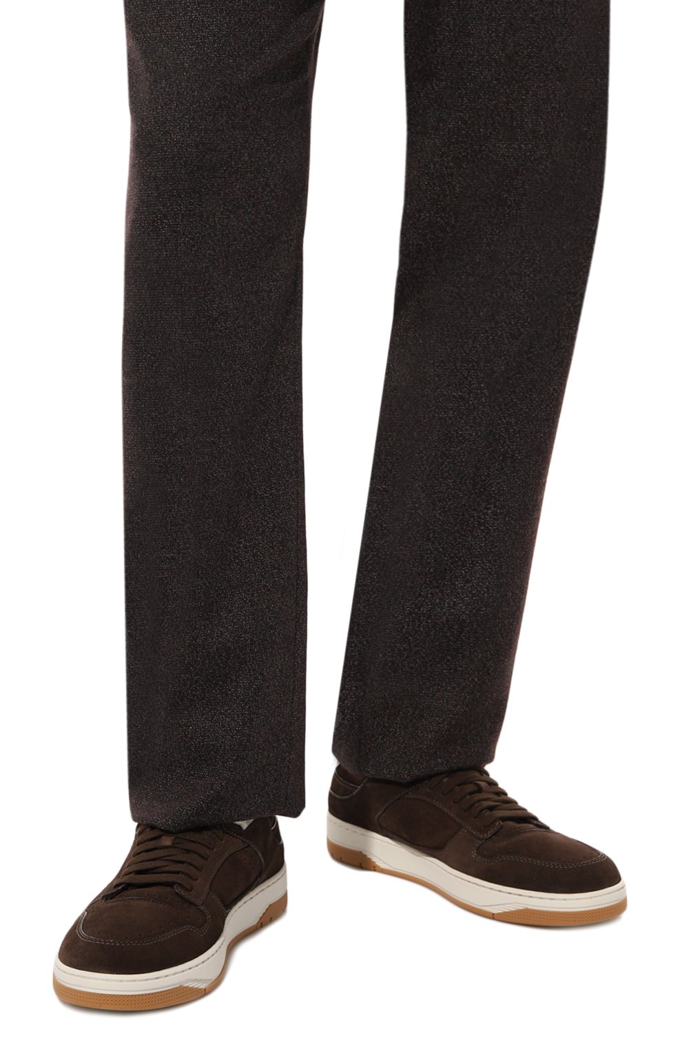 Замшевые кеды sneak-air SANTONI, арт. MBSG22003BAMKSHZ, фото 3