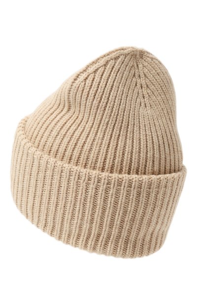 Шапка из шерсти и вискозы MC2 SAINT BARTH бежевого цвета по цене 7420 руб., арт. STBW/BERRY W/00808E, фото 3 Шапка из шерсти и вискозы MC2 SAINT BARTH, арт. STBW/BERRY W/00808E, фото 3