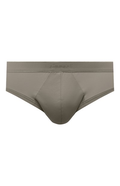Хлопковые брифы ZIMMERLI серого цвета по цене 11500 руб., арт. 286-1444, фото 1 Хлопковые брифы ZIMMERLI, арт. 286-1444, фото 1