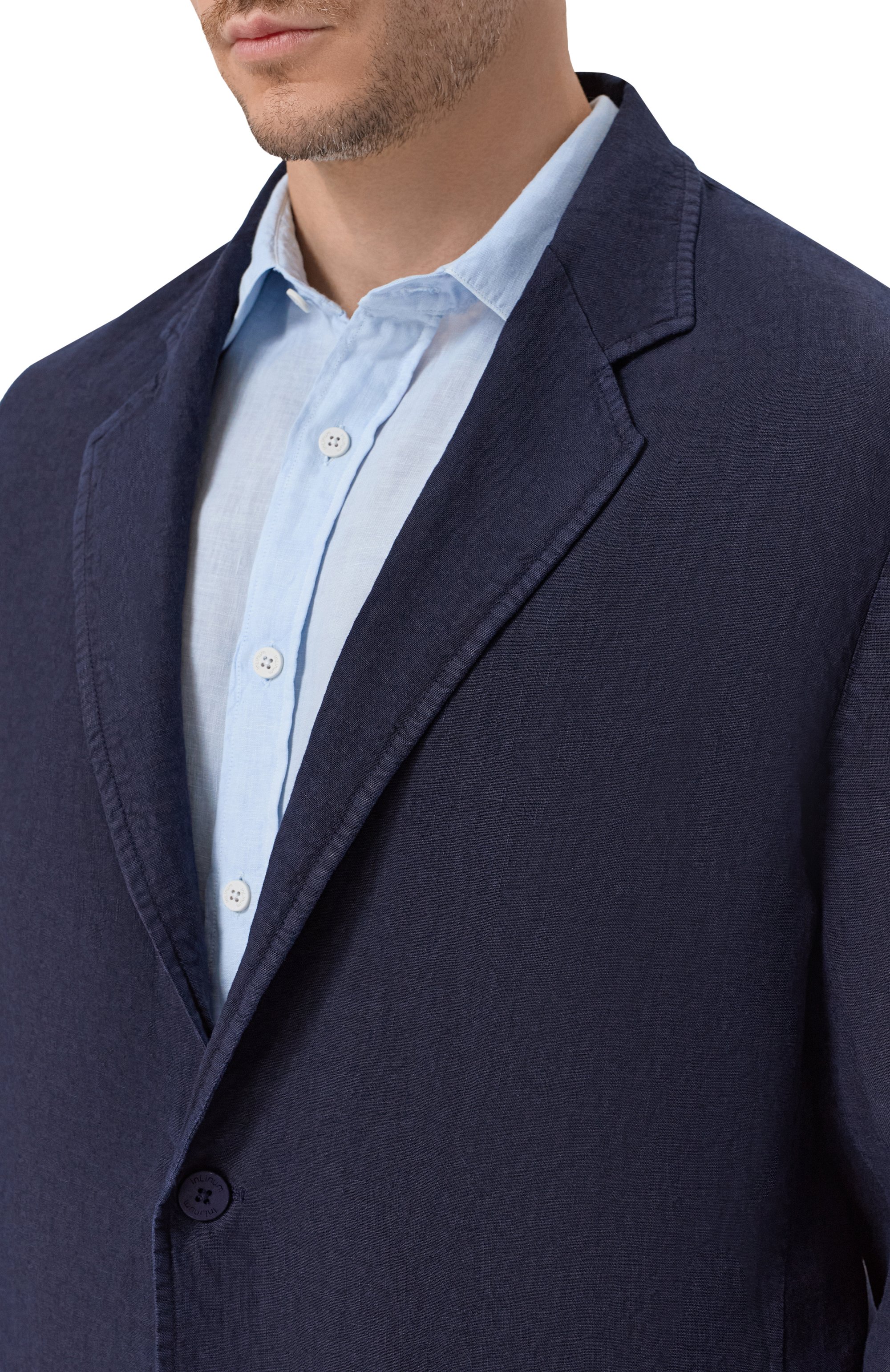 Льняной пиджак INLINUM, арт. JAC0B/TR0PEA, фото 5