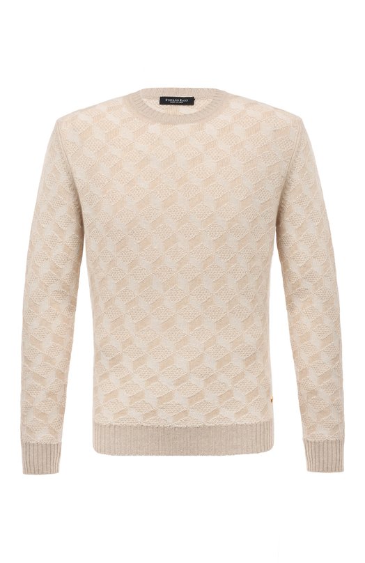 Кашемировый свитер Stefano Ricci K808064G01/F23374 Бежевый K808064G01/F23374