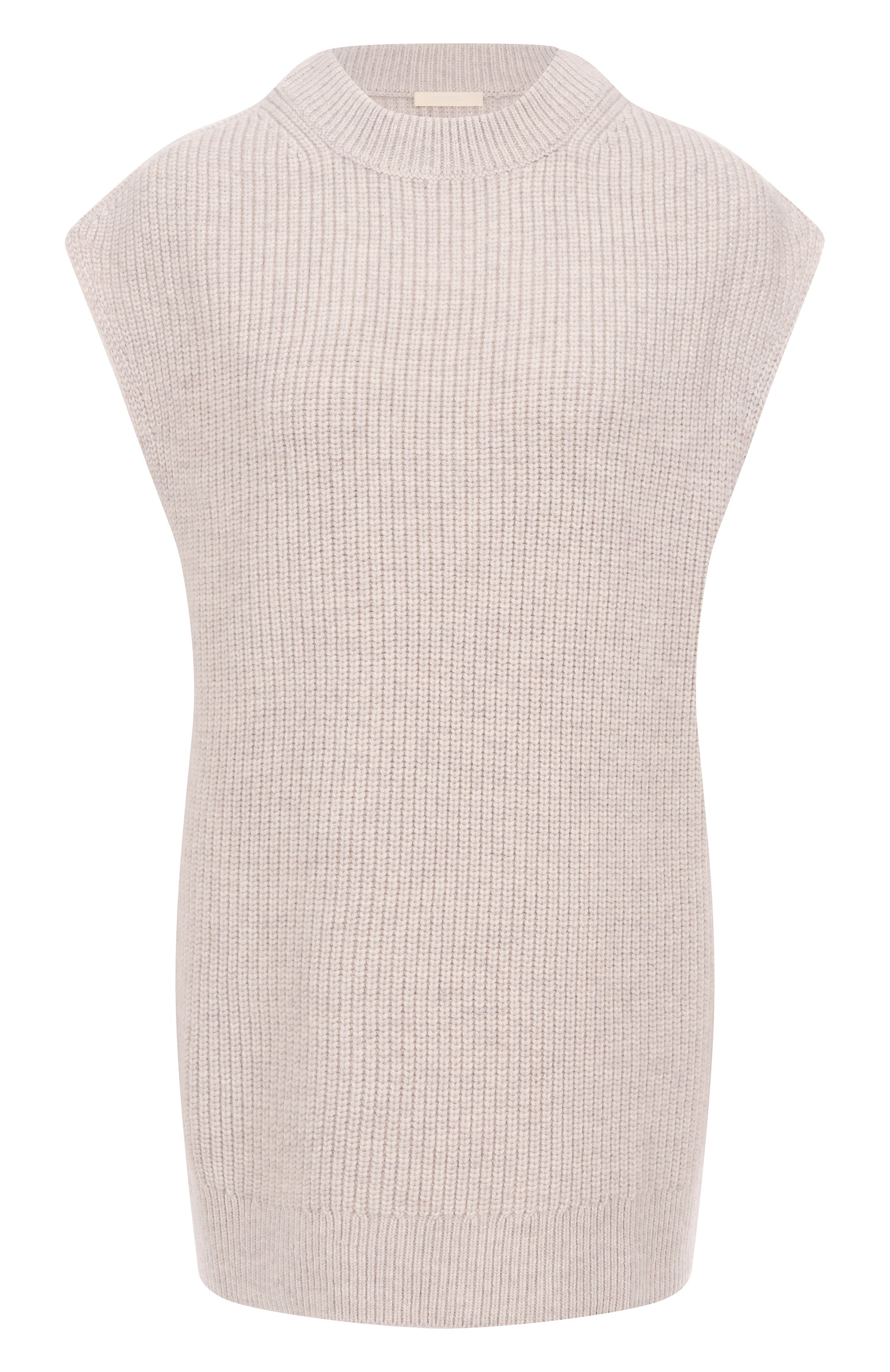 Шерстяной жилет 12 STOREEZ светло-серого цвета по цене 19000 руб., арт. 134406, фото 1 Шерстяной жилет 12 STOREEZ, арт. 134406, фото 1