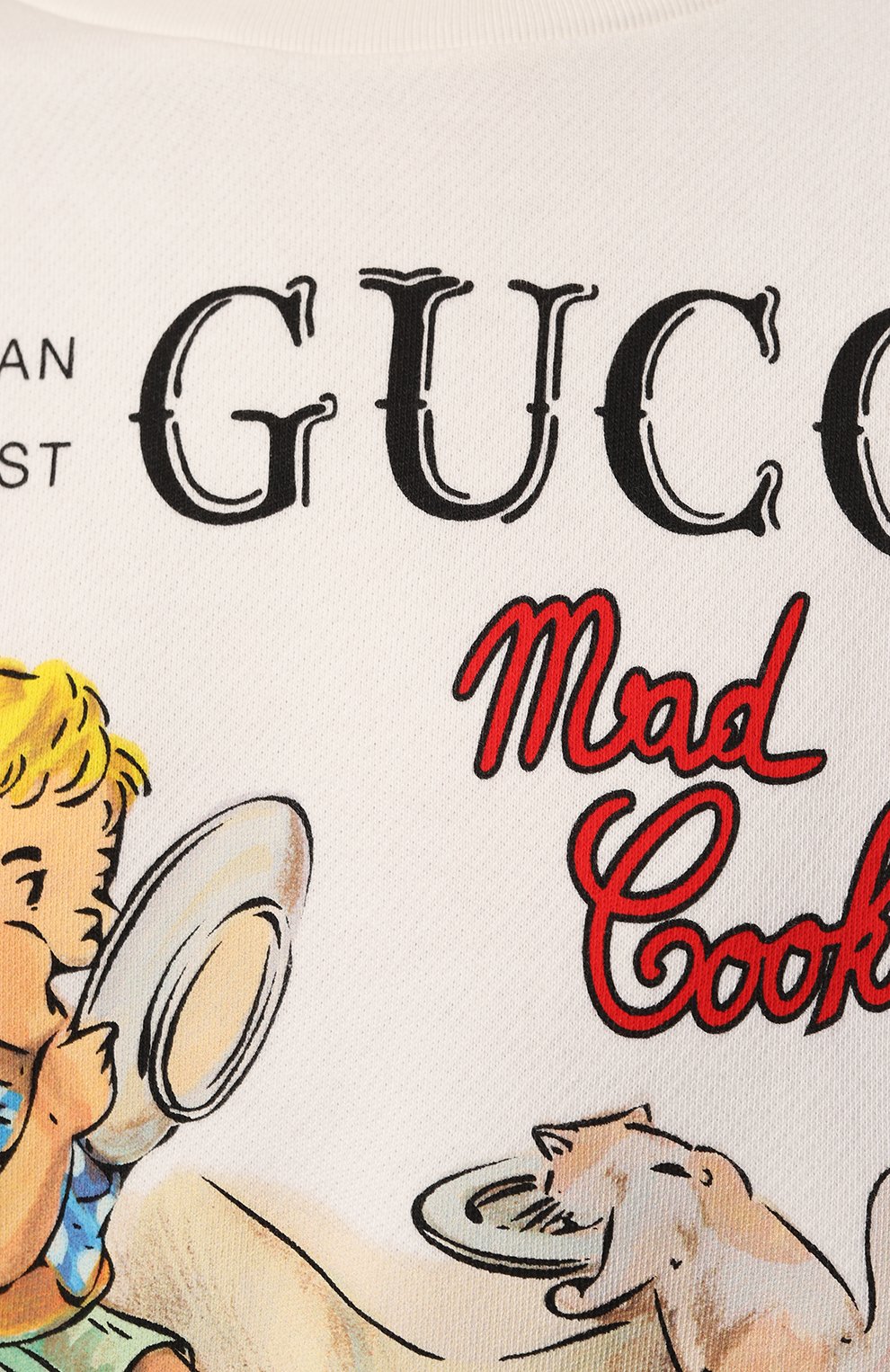 Хлопковый свитшот GUCCI, арт. 623450 XJCX4, фото 5