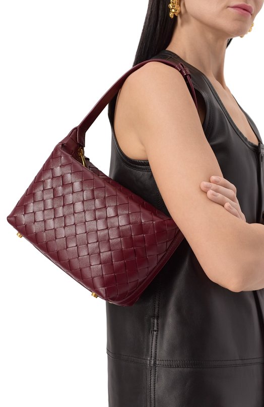 Сумка Wallace mini Bottega Veneta 754443/V3IV1 Бордовый  754443/V3IV1 Фото 2