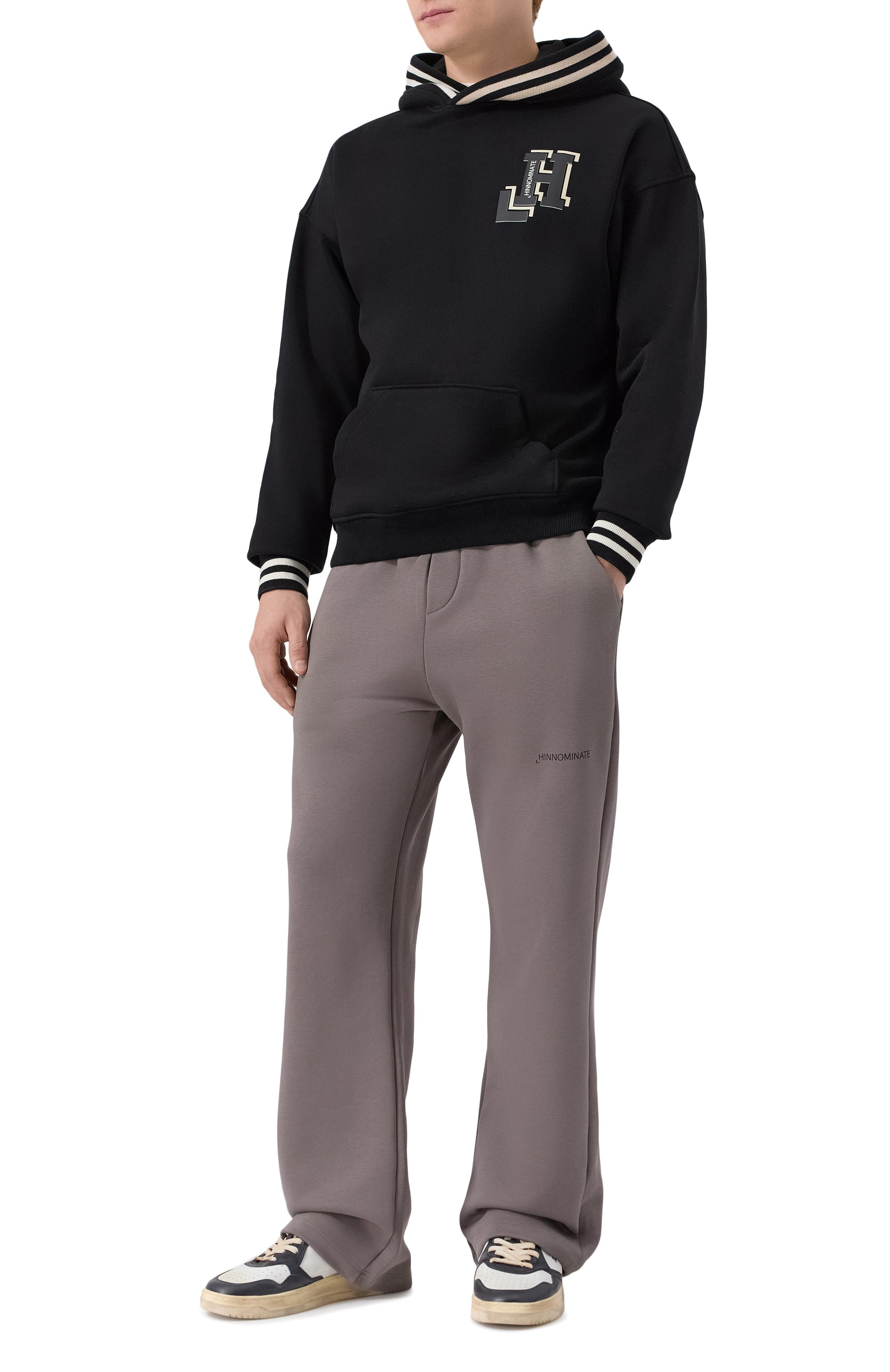 Хлопковые брюки HINNOMINATE, арт. HMABM01378, фото 2