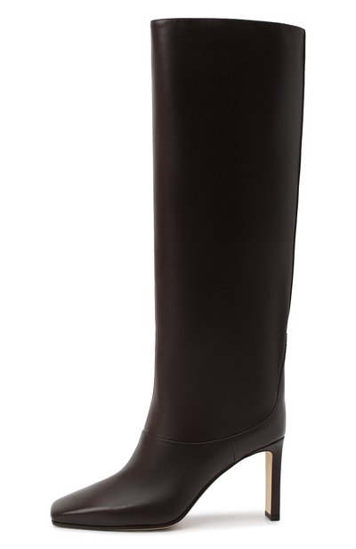 Кожаные сапоги mahesa 85 JIMMY CHOO, арт. MAHESA 85/WLZ, фото 3