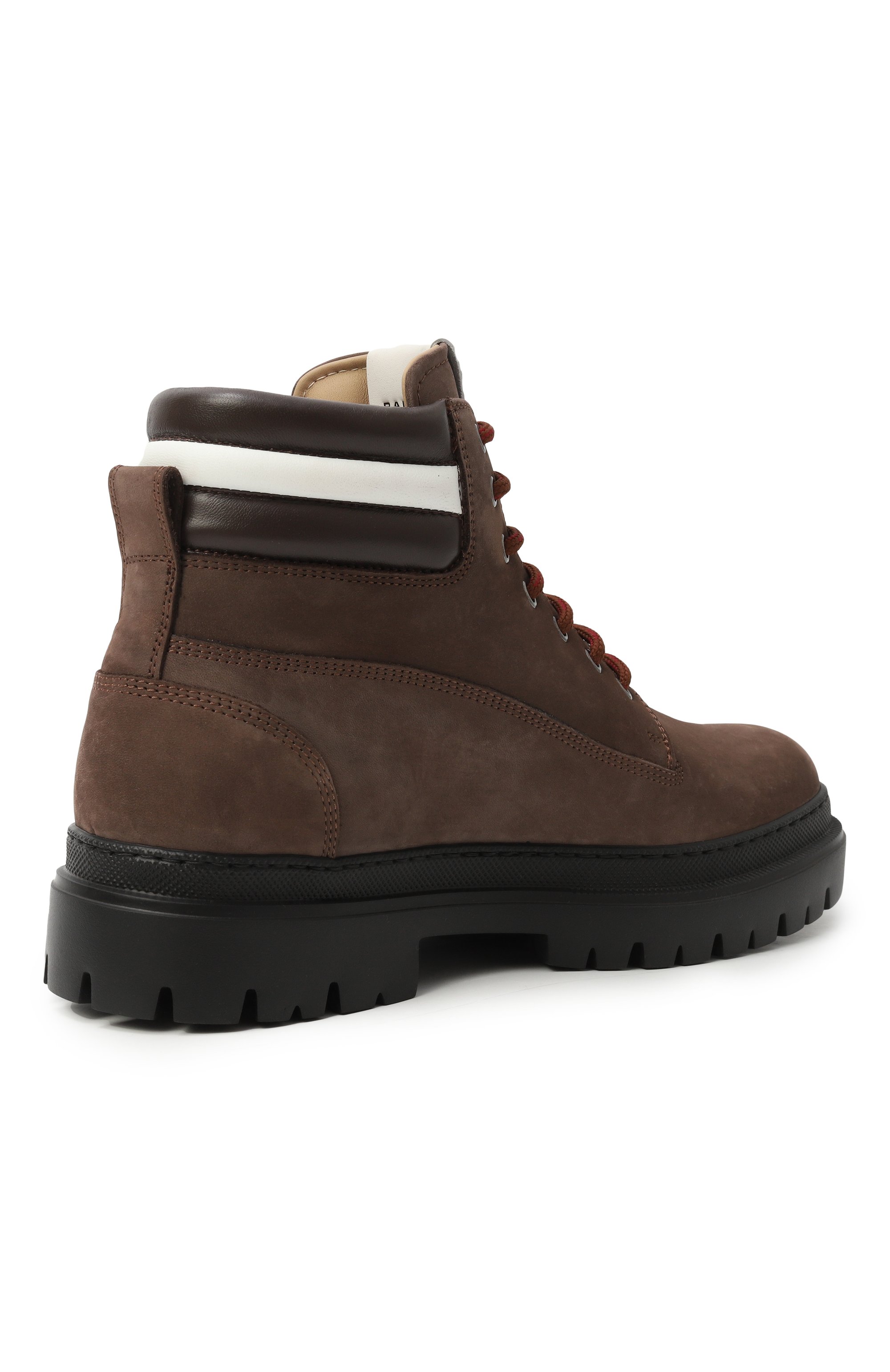 Ботинки hallen из нубука BALLY, арт. MSB0A9/NK007, фото 5