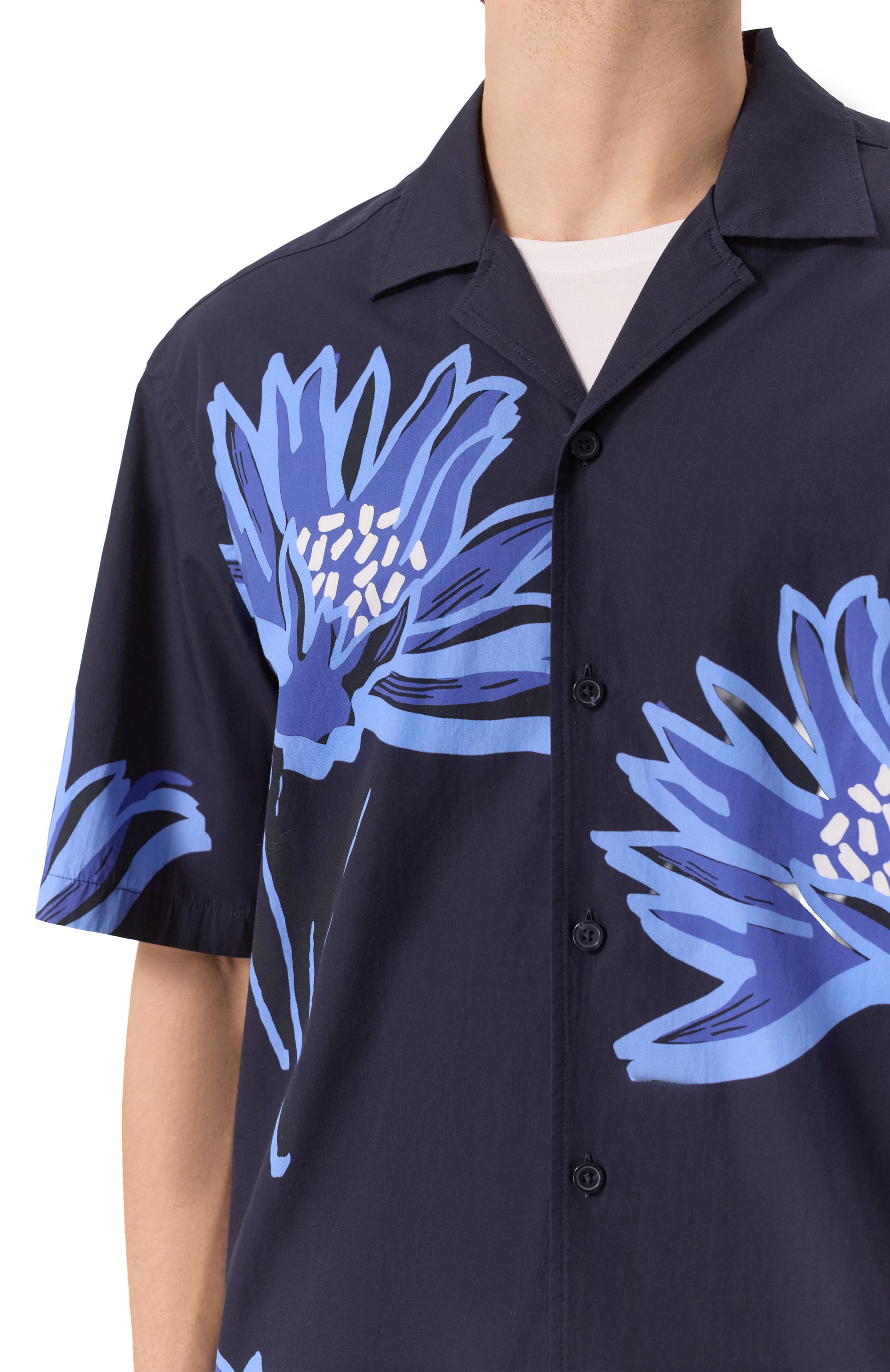 Хлопковая рубашка BOSS, арт. 50540851, фото 5