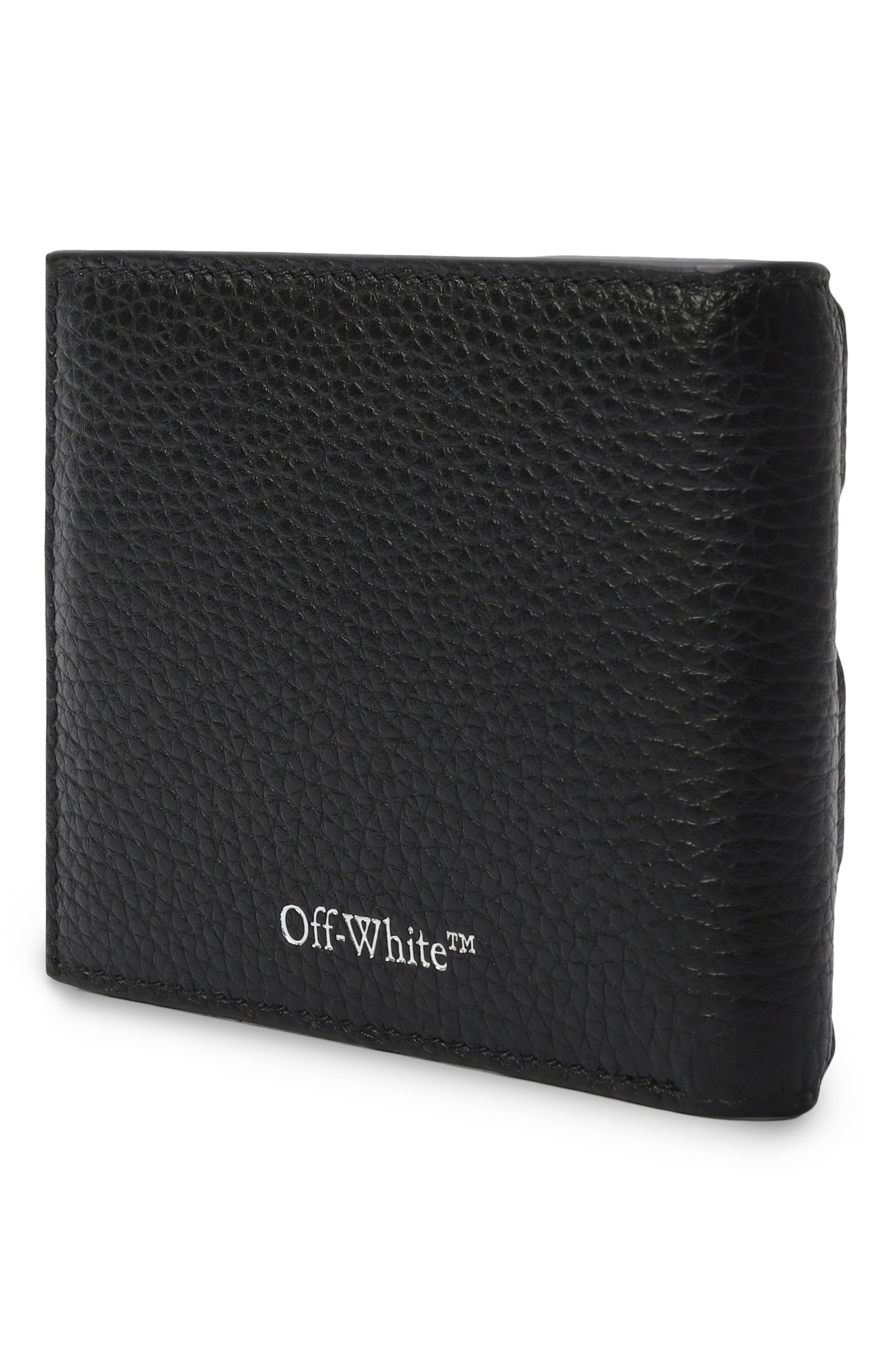 Кожаное портмоне OFF-WHITE, арт. 0MNC078C99LEA001, фото 2