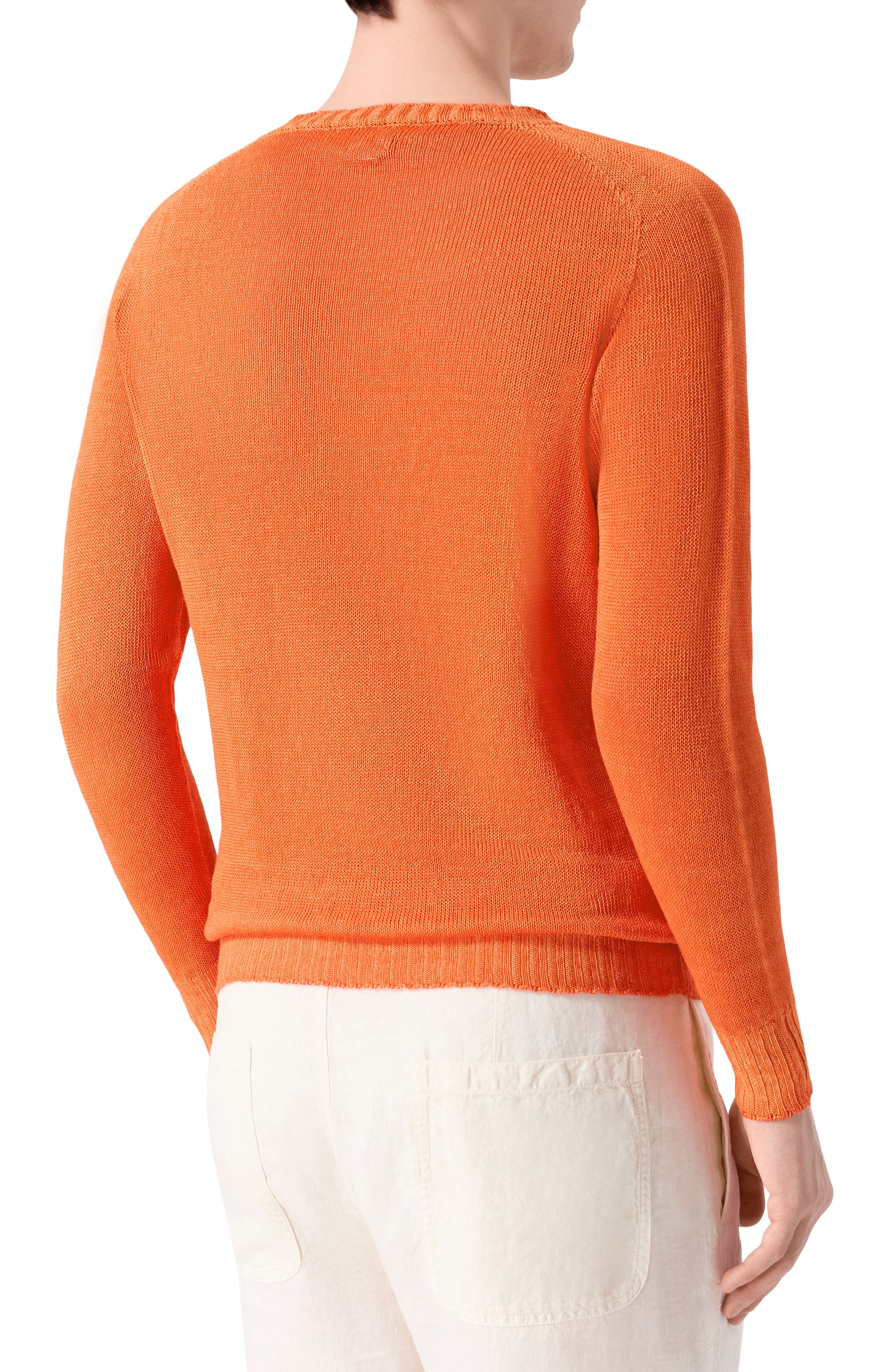 Льняной джемпер 120% LINO, арт. 33ALIM39FF/F966/S000, фото 4